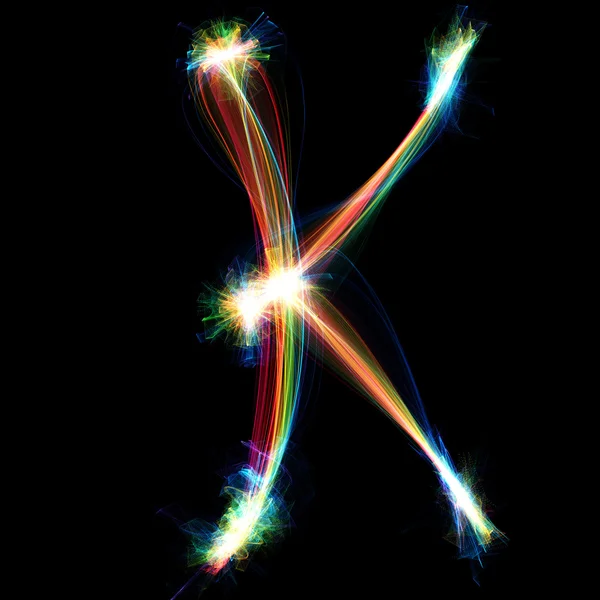Plasma brev - K — Stockfoto